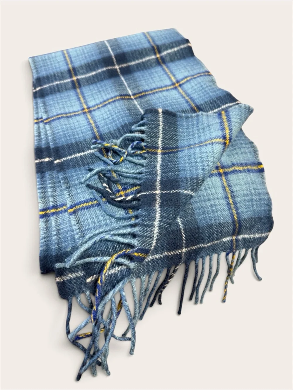 NWOT Lochcarron of Scotland The Ryder Cup Collection 100% Lambswool Plaid Scarf